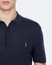 Mode Merino Short Sleeve Ramskull Polo Shirt