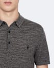 Mode Merino Short Sleeve Ramskull Polo Shirt