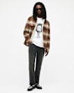 Ormond Checked Sherpa Jacket