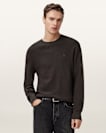 Aspen Waffle Texture Crew Neck Ramskull Jumper