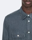 Regular-fit tencel shirt with pockets