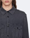 Regular-fit military shirt