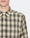 Regular-fit printed check shirt