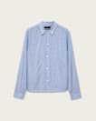 Furrow Long Sleeve Boxy Striped Shirt