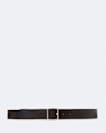 Miller Bar-Buckle Leather Belt