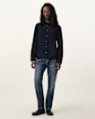 Gleason Press Stud Ramskull Denim Shirt