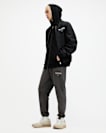 Raven Zip Up Ramskull Hoodie