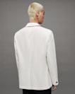 Canis Satin Trim Relaxed Fit Blazer