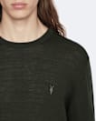 Mode Merino Crew Neck Ramskull Jumper