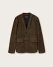 Monet Waxed Suede Blazer