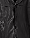 Bradwell Boxy Leather Coat