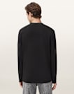 Nero Mock Neck Relaxed Fit T-Shirt