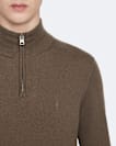 Kilburn Zip Funnel Neck Ramskull Jumper
