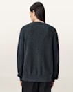 Aspen Waffle Texture Crew Neck Ramskull Jumper