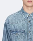 Denim Western shirt