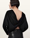 Julieana Reversible Wrap Jumper