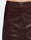 Olivia Leather Midi Skirt