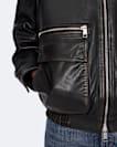 Elisa Leather Bomber Jacket
