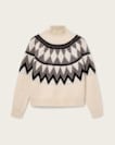 Tura Funnel Neck Relaxed Fit Jumper