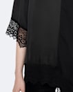 Lenny Lace-Trimmed T-Shirt