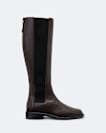 Bales Knee-High Leather Chelsea Boots