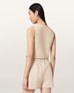 Arla Lea Leather Waistcoat