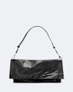 Lutece Fold Leather Shoulder Bag