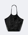 Siloh Leather Magazine Tote Bag