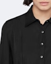 Artemis Silk-Blend Mini Shirt Dress