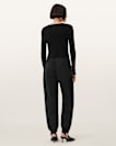 Val Cargo Linen Blend Trousers