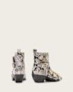 Jane Buckle Pointed Leather Boots