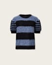 Clem Striped Knitted T-Shirt