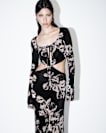 Cynthia Floral Cut Out Maxi Dress