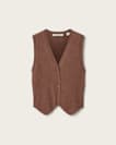 Cruz Ribbed Knitted Waistcoat