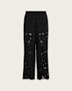 Charli Embroidered Straight Fit Trousers