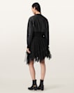 Jayde Ruffled Tulle Mini Skirt