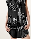 Billie 1994 Studded Leather Gilet