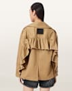 Connie Relaxed Fit Double Breasted Trench Coat