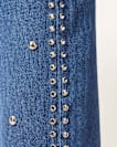 Blake Studded Wide Leg Denim Jeans
