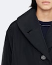 Oversized lined puffer jacket