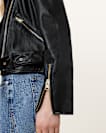 Balfern Leather Biker Jacket