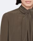 Iris Bow Detail Shirt