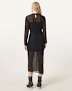 Rizo Silk Blend Midi Dress
