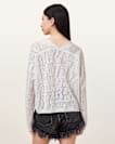 Misha Logo Jacquard V-Neck Jumper