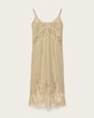 Samia Linen Lace Midi Dress