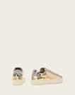 Shana Low Top Metallic Leather Trainers