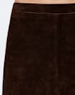 Olivia Suede Midi Pencil Skirt
