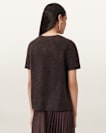 Rebel Brushed Cashmere Knitted T-Shirt
