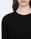 Kira Wool-Blend Long-Sleeve T-Shirt