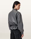 Sofi Drawstring Leather Bomber Jacket